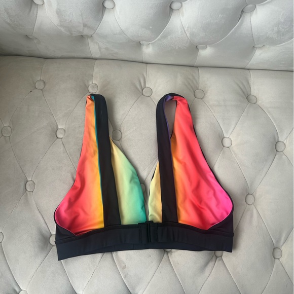 TomboyX swimsuit reversible top XL, NWOT - Picture 2 of 5